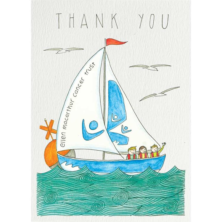 Ellen McCarthur Thank You Card