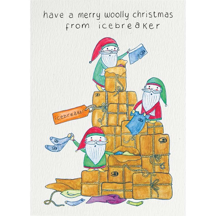 Icebreaker Christmas Card