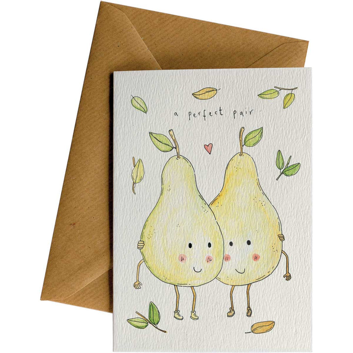 Perfect Pair #WS-182 – wholesale hand-designed greeting card by Little Difference