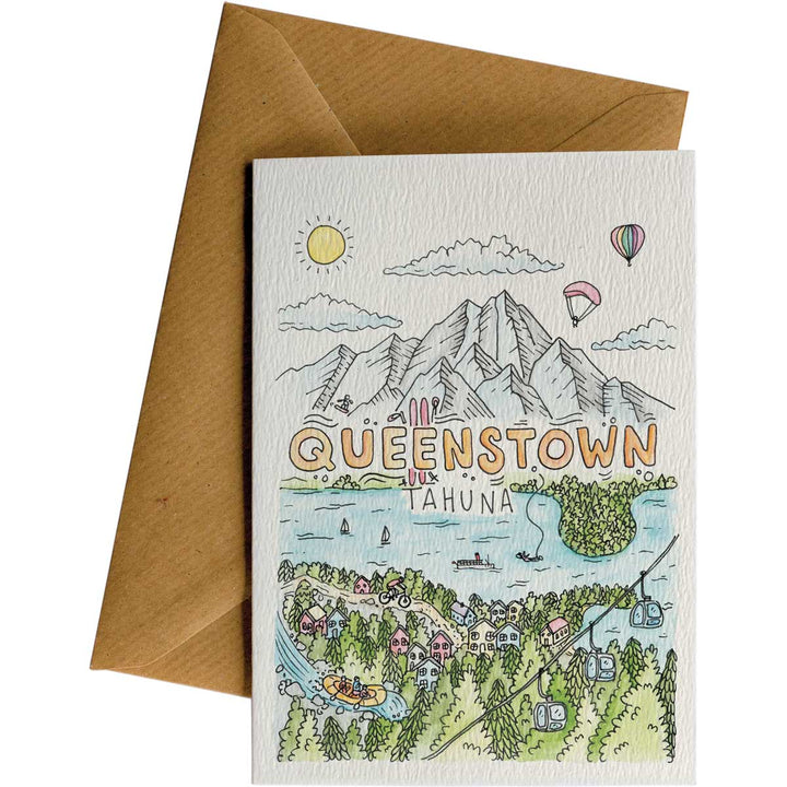 Tahuna Fun #WS-189 – wholesale hand-designed greeting card by Little Difference