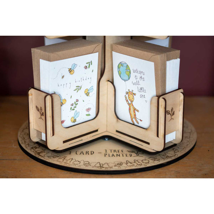 Little Difference Counter-top Spinner Stand Close-up