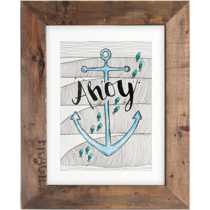 Ahoy Anchor - Print #AP-001 – hand-designed art print by Little Difference