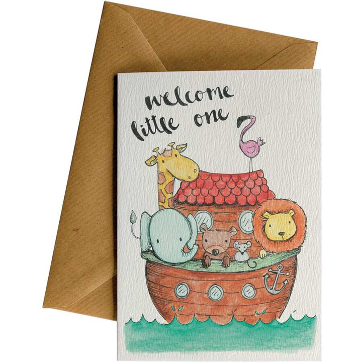 Pack of 8 NEW BABY Greeting Cards – hand-designed greeting card pack by Little Difference