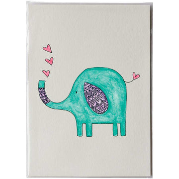 Elephant Hearts - Print #AP-007 – hand-designed art print by Little Difference