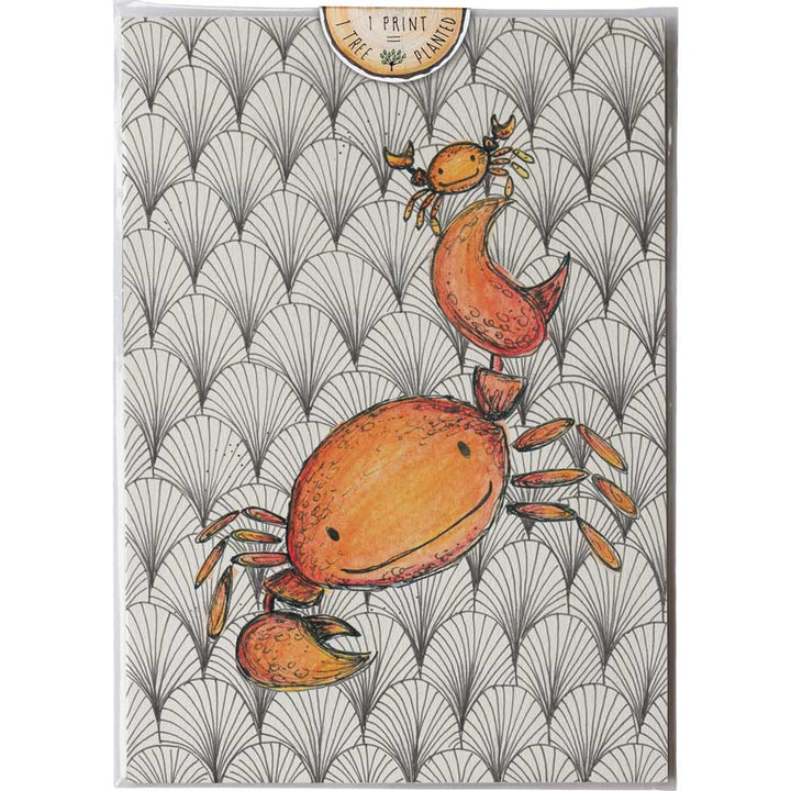 Hero Crabs - Print #AP-017 – hand-designed art print by Little Difference