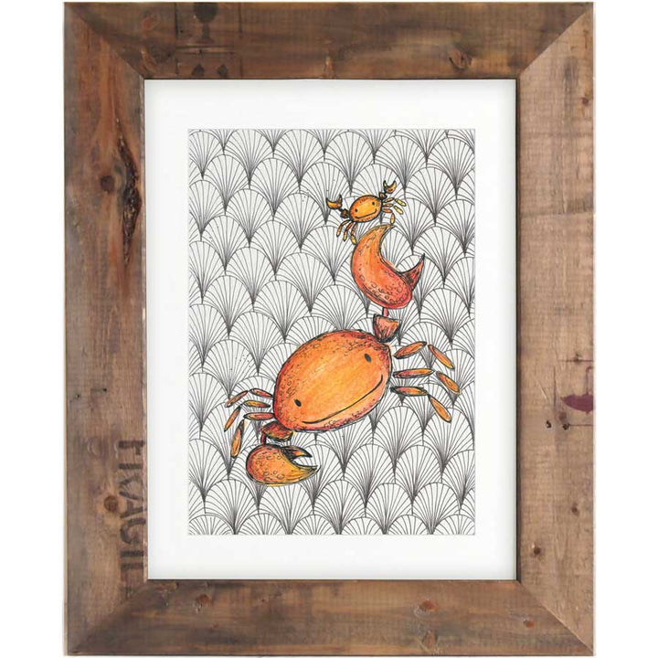 Hero Crabs - Print #AP-017 – hand-designed art print by Little Difference
