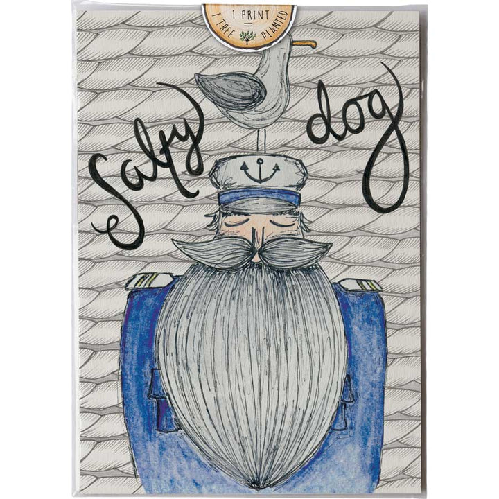 Salty Dog - Print #AP-020 – hand-designed art print by Little Difference