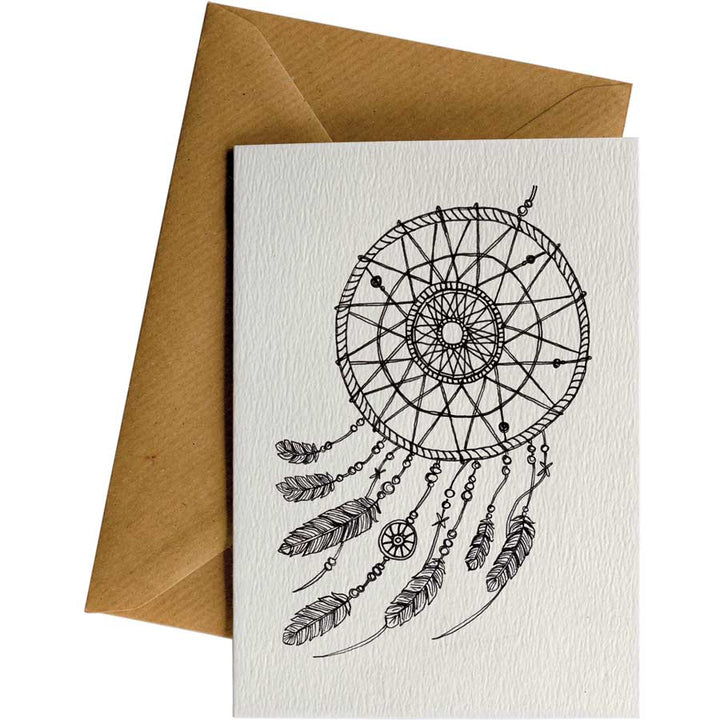 Dream Catcher #071 – hand-designed greeting card by Little Difference