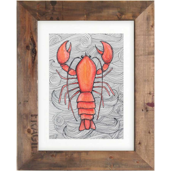 Lobster - Print #AP-089 – hand-designed art print by Little Difference