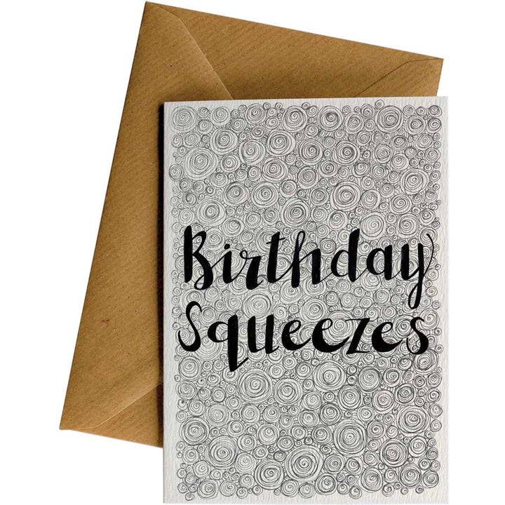 Birthday Squeezes #094 – hand-designed greeting card by Little Difference