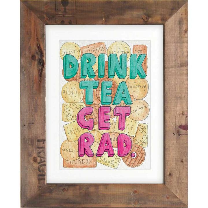 Rad Tea - Print #AP-110 – hand-designed art print by Little Difference