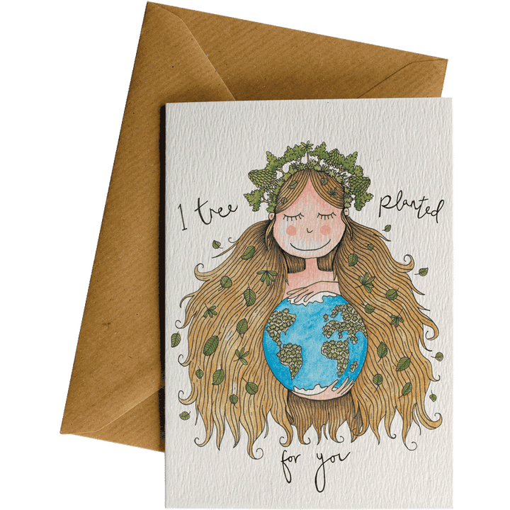 Pack of 5 LOVE TREES Greeting Cards – hand-designed greeting card pack by Little Difference