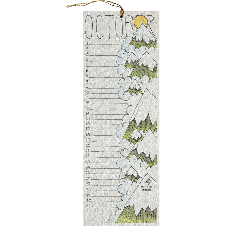 Perpetual Calendar - Earth #CP-2 – reusable calendar by Little Difference