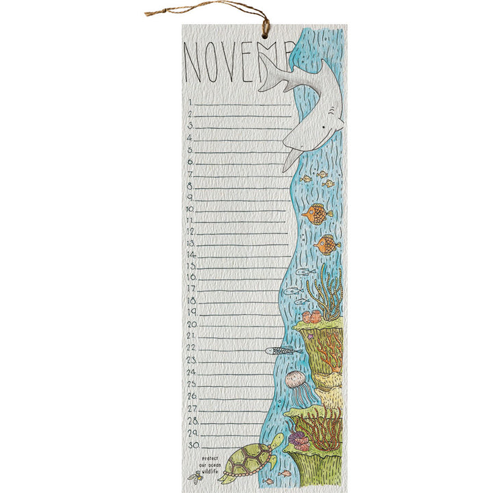 Perpetual Calendar - Earth #CP-WS-2 – wholesale reusable calendar by Little Difference