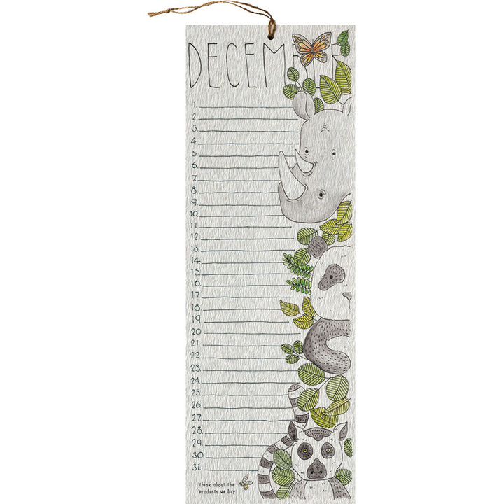 Perpetual Calendar - Earth #CP-2 – reusable calendar by Little Difference