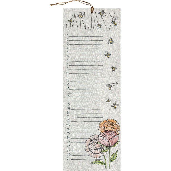 Perpetual Calendar - Earth #CP-2 – reusable calendar by Little Difference