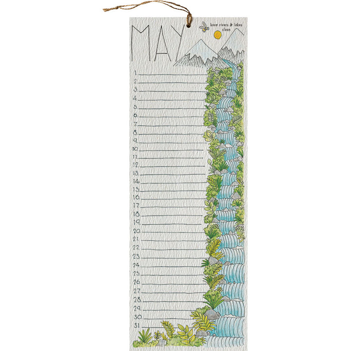 Perpetual Calendar - Earth #CP-2 – reusable calendar by Little Difference