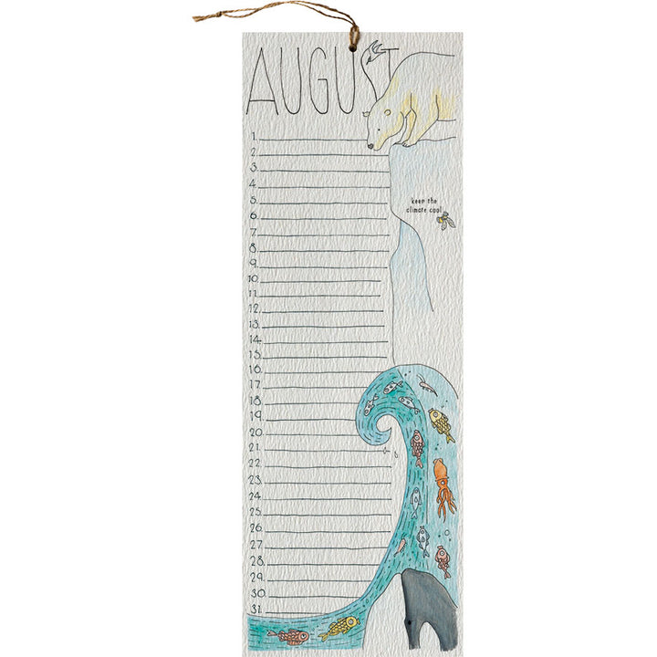 Perpetual Calendar - Earth #CP-WS-2 – wholesale reusable calendar by Little Difference