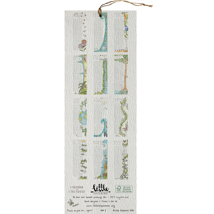 Perpetual Calendar - Earth #CP-2 – reusable calendar by Little Difference