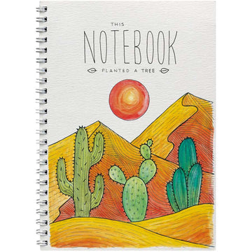 Notebook - Desert #NB-WS-2 – wholesale hand-designed notebook by Little Difference