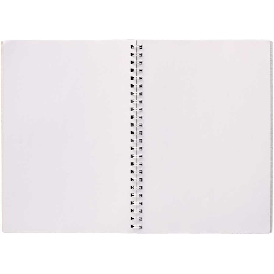 Notebook - Mountain Trees #NB-WS-3 – inside of wholesale hand-designed notebook by Little Difference