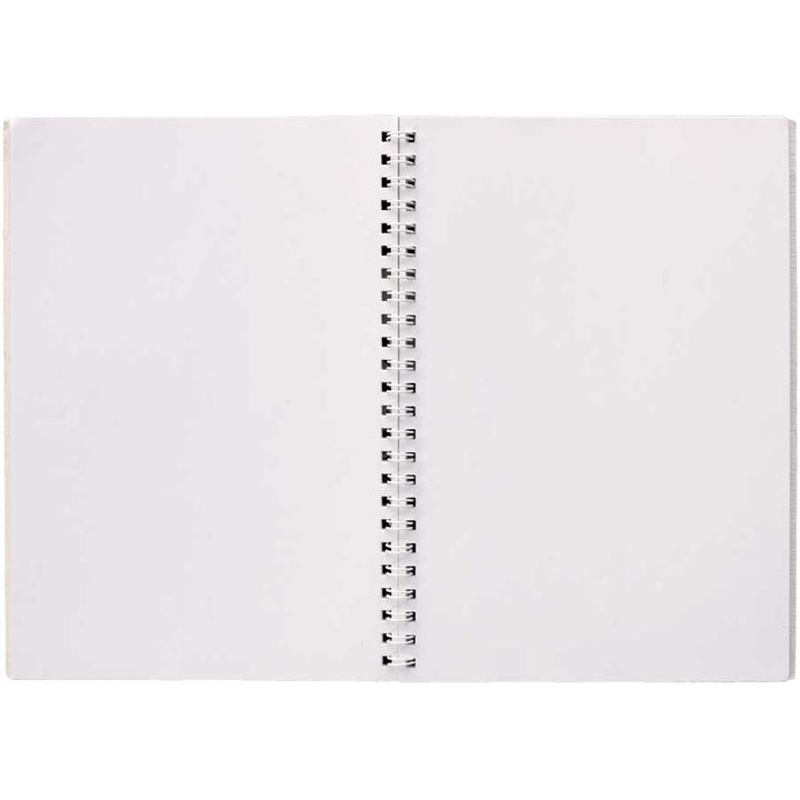 Notebook - Mountain Trees #NB-3 – inside of hand-designed notebook by Little Difference