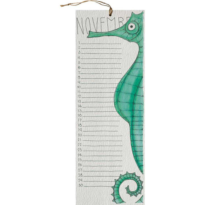 Perpetual Calendar - Seaside #CP-WS-1 – wholesale reusable calendar by Little Difference